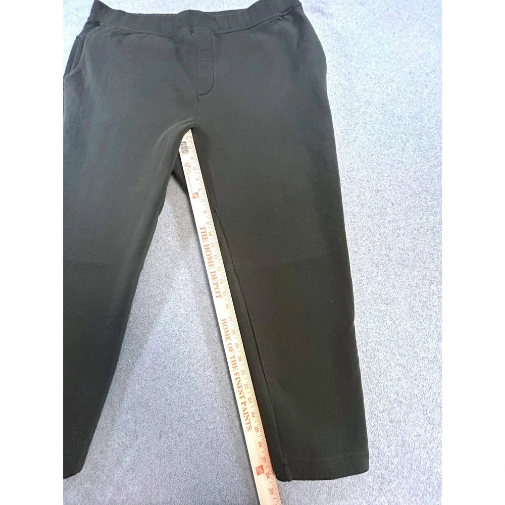 Banana Republic Jogger Pants Mens XXL‎ Olive Green Cotton Blend Zipper Cuffs